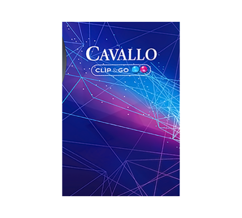 Сигареты CAVALLO Clip & GO Черника оптом