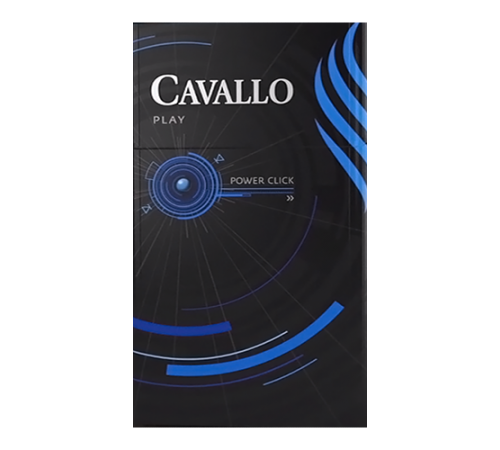 Сигареты CAVALLO Play  Blue Power Click с Капсулой Ментола оптом
