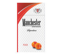 Сигареты Manchester  SuperSlims Персик оптом
