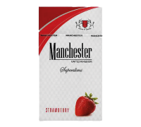 Сигареты Manchester Strawberry SuperSlims Клубника оптом