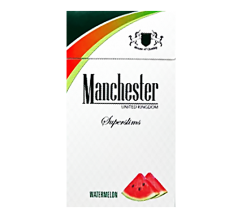 Сигареты Manchester  SuperSlims Арбуз оптом