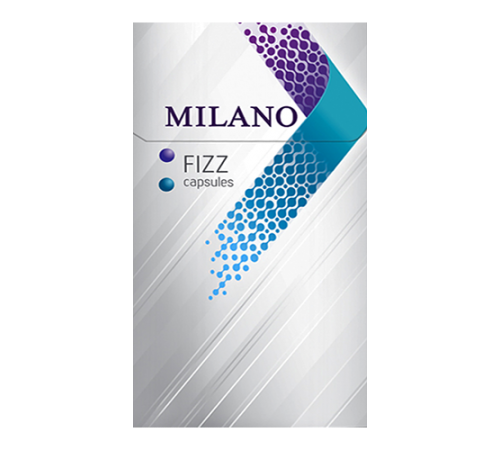 Сигареты Milano FIZZ  c двумя кнопками вкус фруктовый / мята оптом