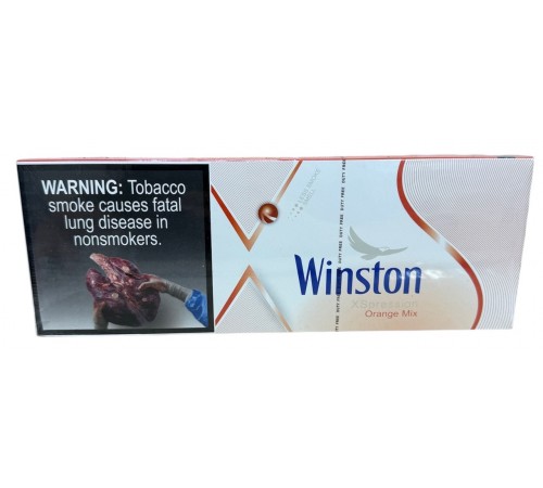 Сигареты Winston XSpression Orange Mix ( Винстон Кнопка Манго Суперслим )